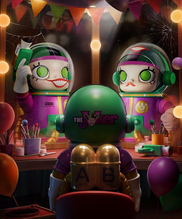 POP MART MEGA Space Molly 1000% Joker - Image 6