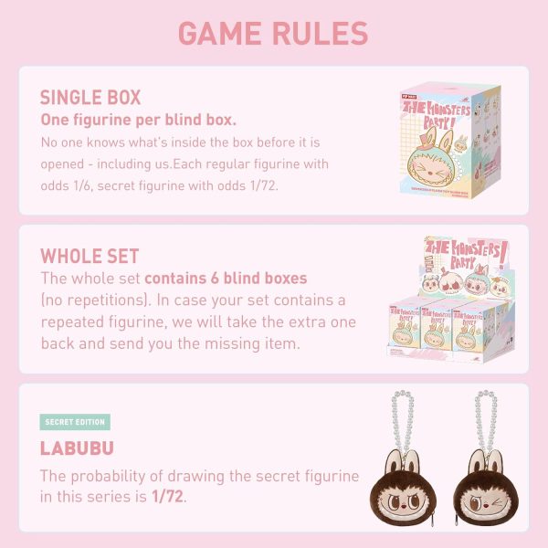 POP MART THE MONSTERS Party Series-Reversible Plush Blind Box. - Image 2