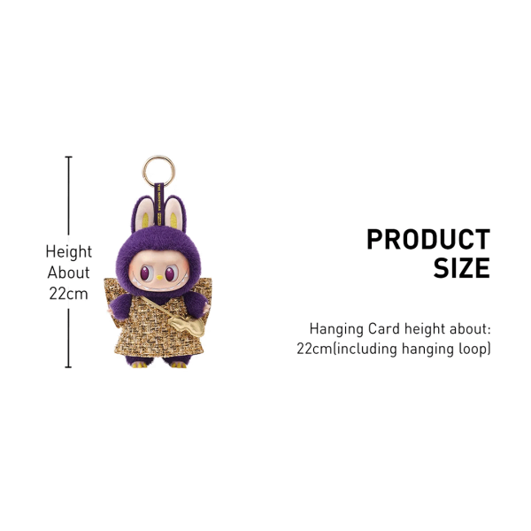 Pop Mart The Monsters Labubu Pronounce Wings Of Fortune Vinyl Plush Doll - Image 5