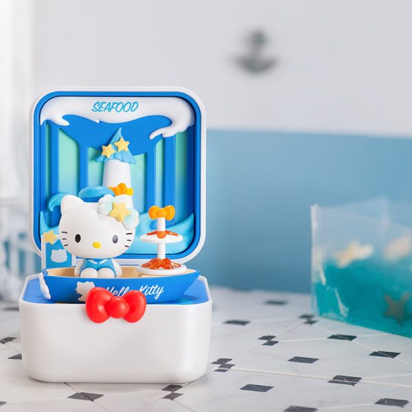 POP MART x Sanrio Hello Kitty Food Town Series Blind Box Scene Set - Image 9