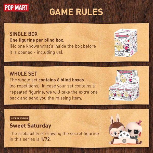 POP MART The Monsters Mischief Diary Series Blind Box Figures. - Image 2
