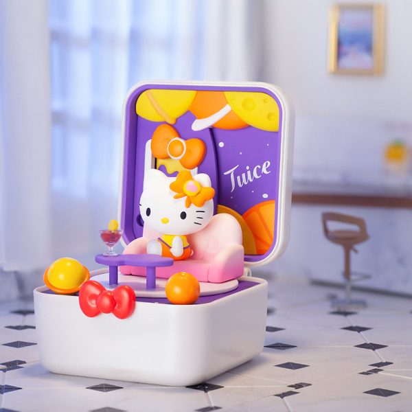 POP MART x Sanrio Hello Kitty Food Town Series Blind Box Scene Set - Image 10