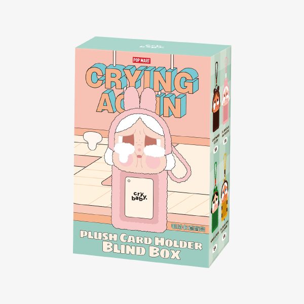 POP MART CRYBABY Crying Again Series Plush Card Holder Blind Box - Image 7