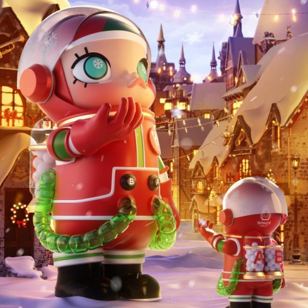 POP MART MEGA Space Molly 1000% Christmas - Image 4