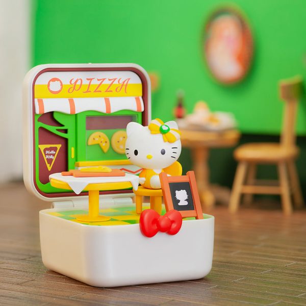 POP MART x Sanrio Hello Kitty Food Town Series Blind Box Scene Set - Image 11