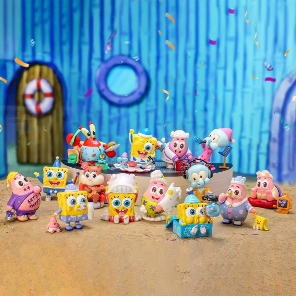 POP MART SpongeBob Pajamas Party Series Blind Box - Image 3