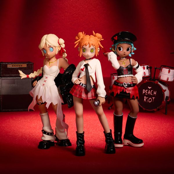 POP MART Peach Riot Bloody Valentine 100% Figurine Set - Image 2