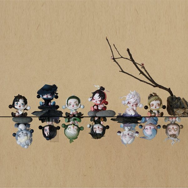POP MART SKULLPANDA The Ink Plum Blossom Series Blind Box - Image 3