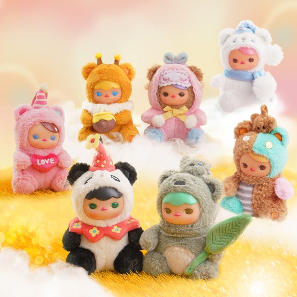 POP MART Pucky Bear Planet Series Plush Pendant Blind Box - Image 3