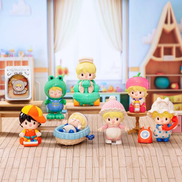 POP MART Sweet Bean Growth Illustration Series Blind Box Clockwork Toy - Image 3