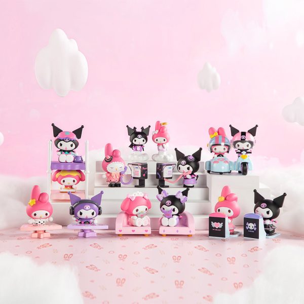 POP MART x Sanrio Characters Sweet Besties Series Blind Box My Melody & Kuromi - Image 4
