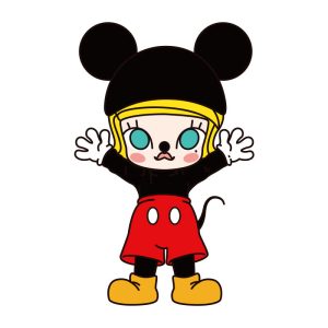 POP MART Molly x Mickey & Minnie BJD Doll Toy