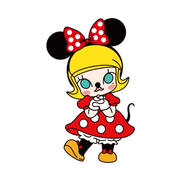 POP MART Molly x Mickey & Minnie BJD Doll Toy - Image 6