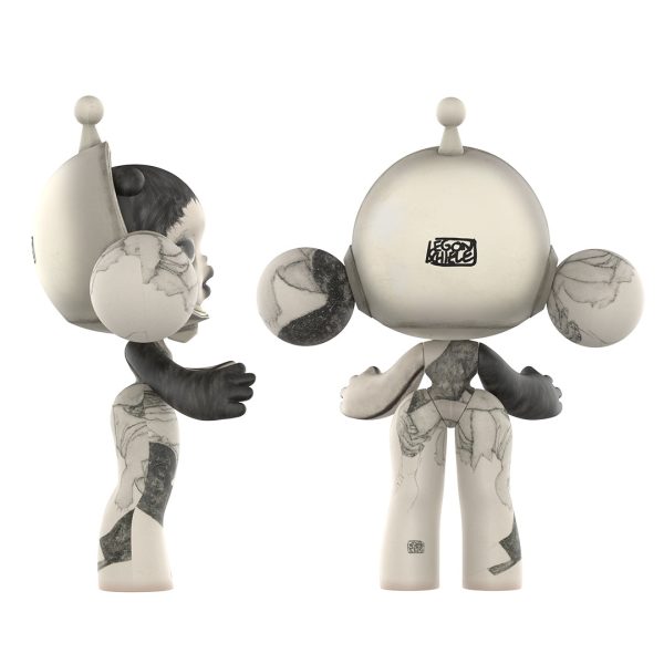 POP MART MEGA α SKULLPANDA 1000% Egon Schiele - Image 6