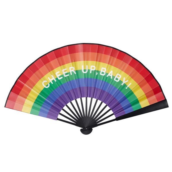 POP MART CRYBABY Cheer Up. Baby! Series Folding Fan - Image 4