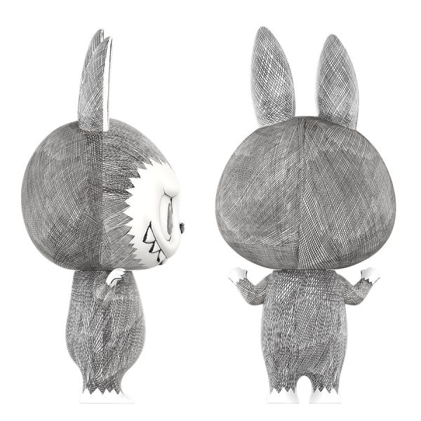 POP MART MEGA LABUBU 400% Sketch - Image 2