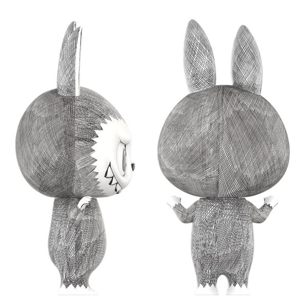 POP MART MEGA LABUBU 400% Sketch - Image 6