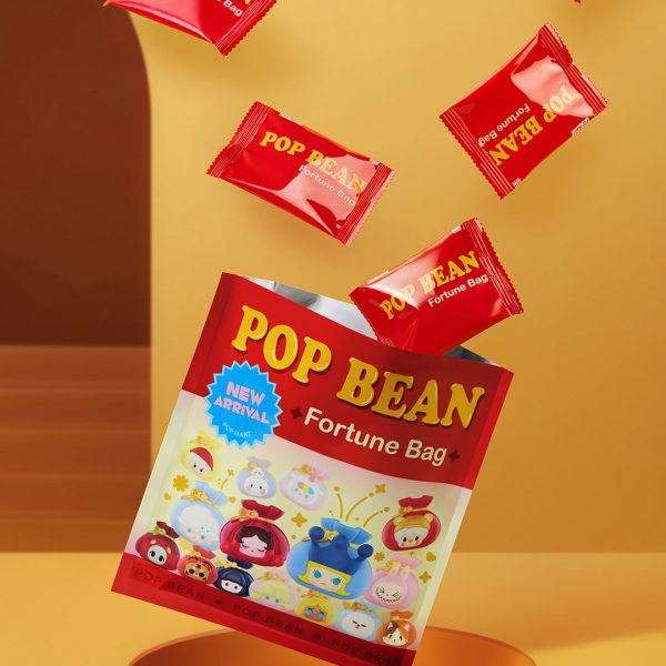 POP MART POP BEAN Fortune Bag Series Mini Figures (5 Pack) - Image 4