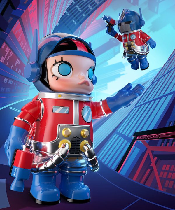 POP MART MEGA Space Molly 1000% OPTIMUS PRIME - Image 4