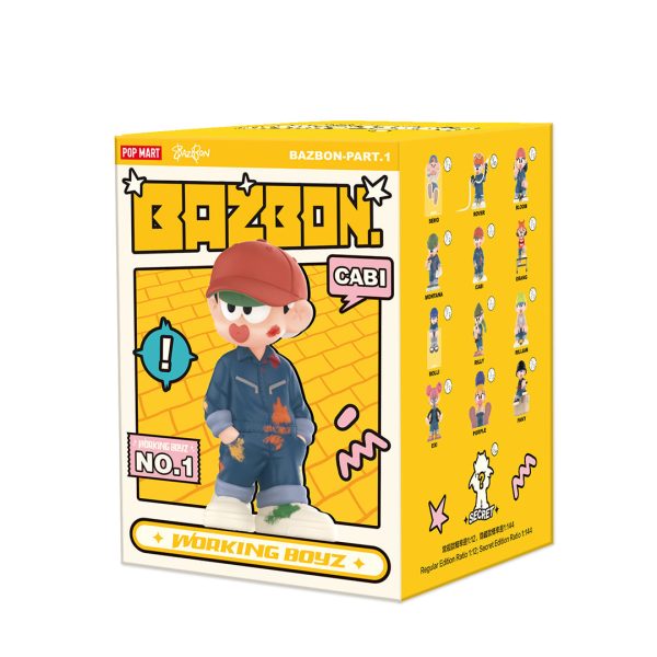 POP MART BAZBON Working Boyz Series Blind Box - Image 15