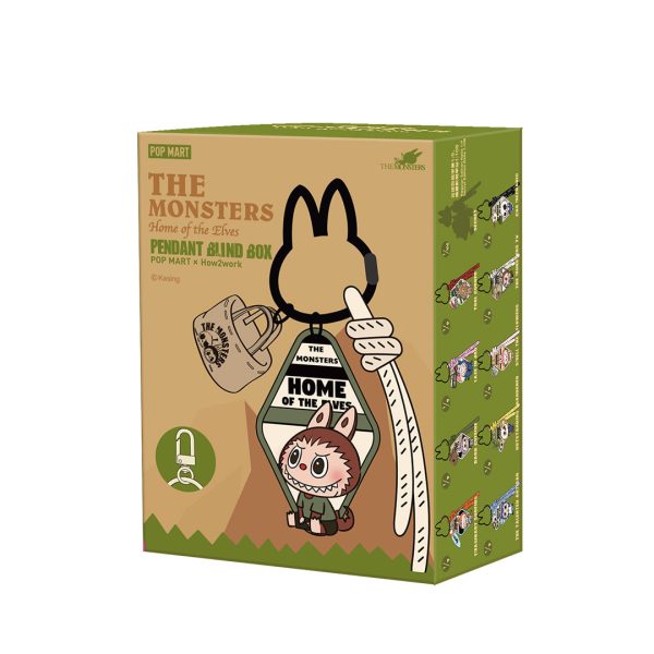 POP MART The Monsters Home of the Elves Series Pendant Keychain Blind Box - Image 7