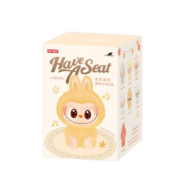 POP MART Labubu The Monsters Have a Seat Series Plush Pendant Blind Box - Image 2