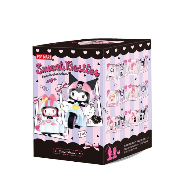 POP MART x Sanrio Characters Sweet Besties Series Blind Box My Melody & Kuromi - Image 15
