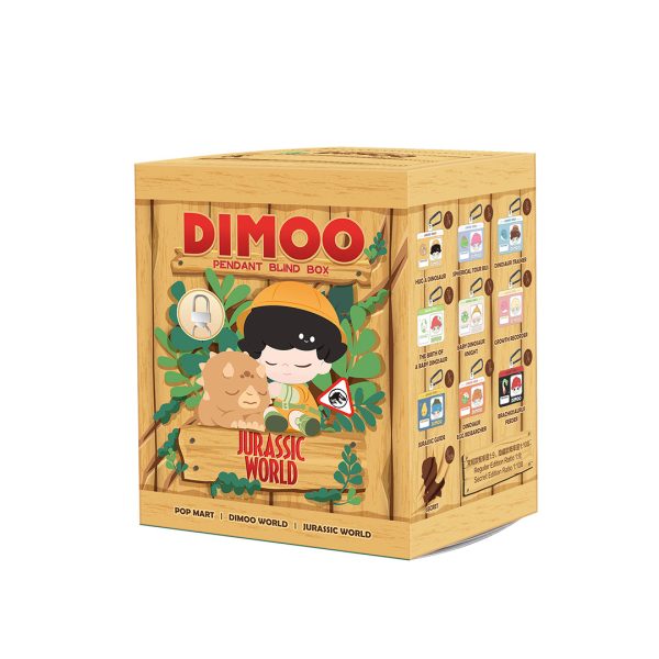 POP MART Dimoo Jurassic World Series Pendant Keychain Blind Box - Image 5