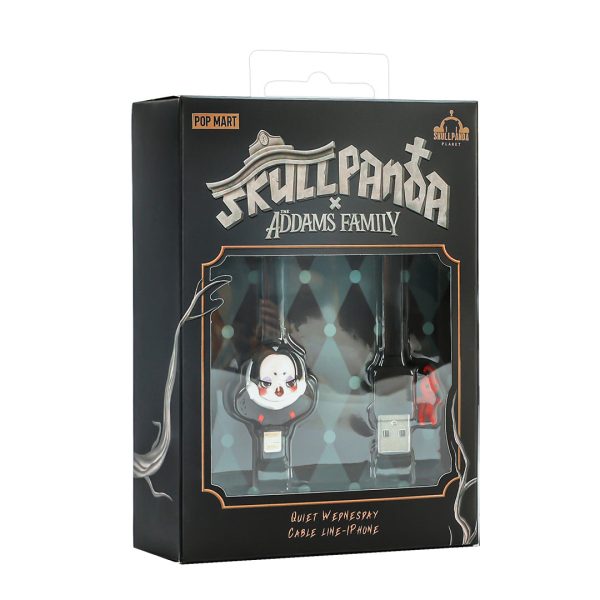 POP MART SKULLPANDA The Addams Family Series iPhone Cable - Image 4