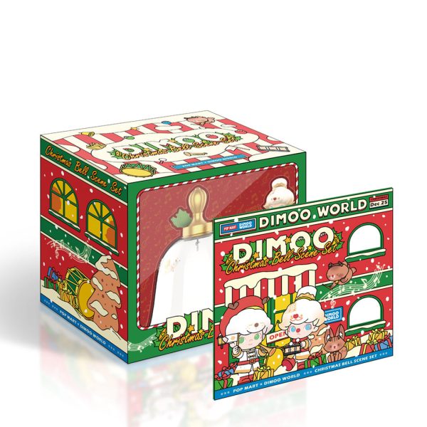POP MART Dimoo Christmas Bell Scene Set - Image 6