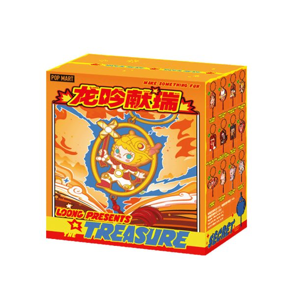 POP MART Loong Presents the Treasure Series Pendant Keychain Blind Box - Image 8