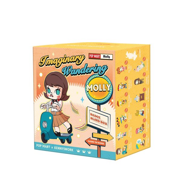 POP MART Molly Imaginary Wandering Series Enamel Pin Badge/Fridge Magnet Blind Box - Image 6