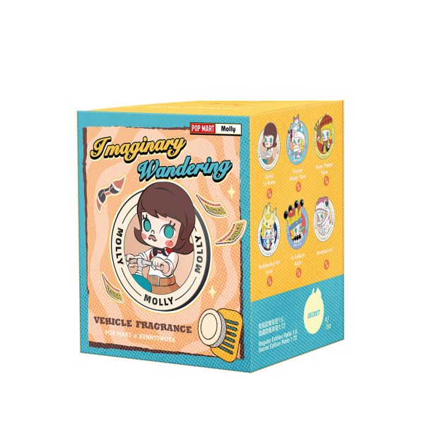 POP MART Molly Imaginary Wandering Series Car Diffuser Blind Box - Image 6
