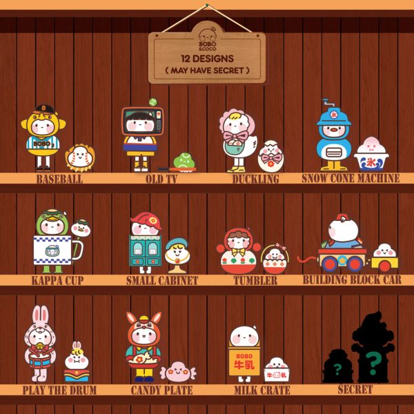 POP MART BOBO&COCO Vintage Zakka Series Blind Box - Image 4