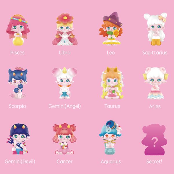 POP MART Zoe Zodiac Flower Whispering Series Blind Box - Image 4