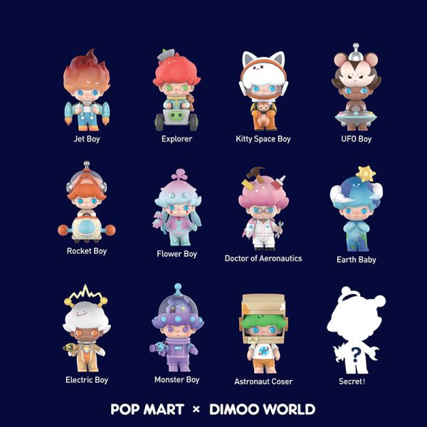 POP MART Dimoo Space Travel Series Blind Box - Image 4