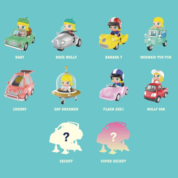 POP MART Molly Car Car Series Blind Box - Image 4