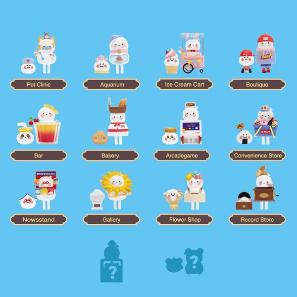 POP MART BOBO&COCO A Little Store Series Blind Box - Image 4