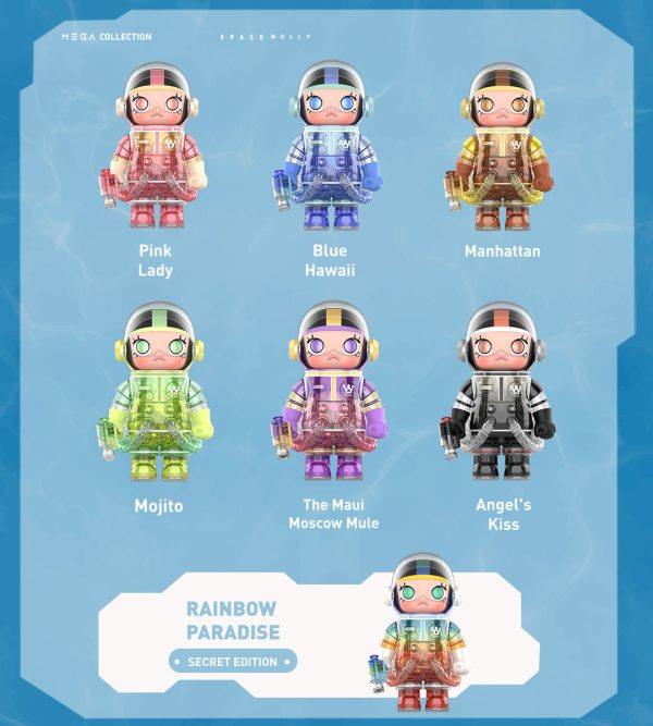 POP MART MEGA Space Molly 400% Soft Drinks Series Blind Box - Image 4