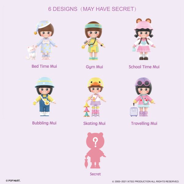 POP MART x IXTEE Mui-Chan Dress Up & Play Series Blind Box Cute Figure - Image 4
