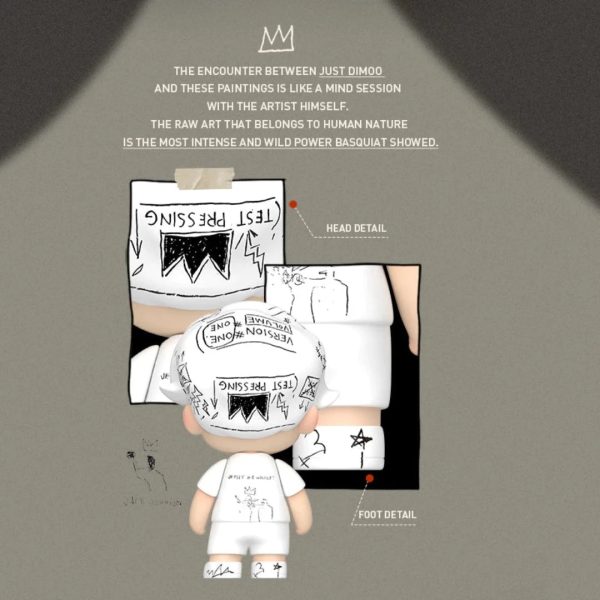 POP MART MEGA JUST DIMOO 1000% x JEAN-MICHEL BASQUIAT - Image 6