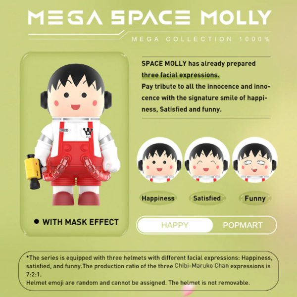 POP MART MEGA Space Molly 1000% Chibi Maruko-chan - Image 8