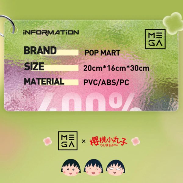 POP MART MEGA Space Molly 400% Chibi Maruko-chan - Image 10