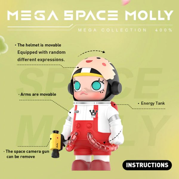 POP MART MEGA Space Molly 400% Chibi Maruko-chan - Image 9