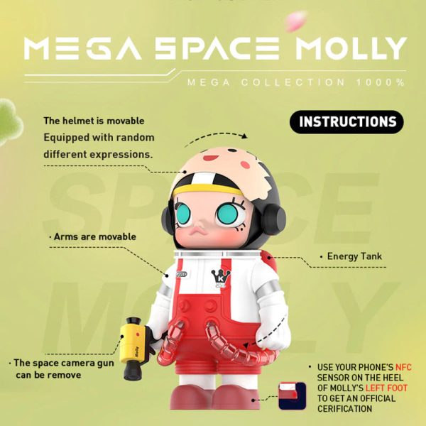 POP MART MEGA Space Molly 1000% Chibi Maruko-chan - Image 9