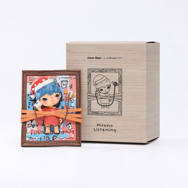 POP MART Hirono Listening. Saying. Seeing Figurine - Image 12