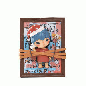 POP MART Hirono Listening. Saying. Seeing Figurine