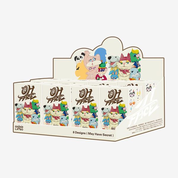POP MART CoolrainLABO Oh Face Series Blind Box - Image 17