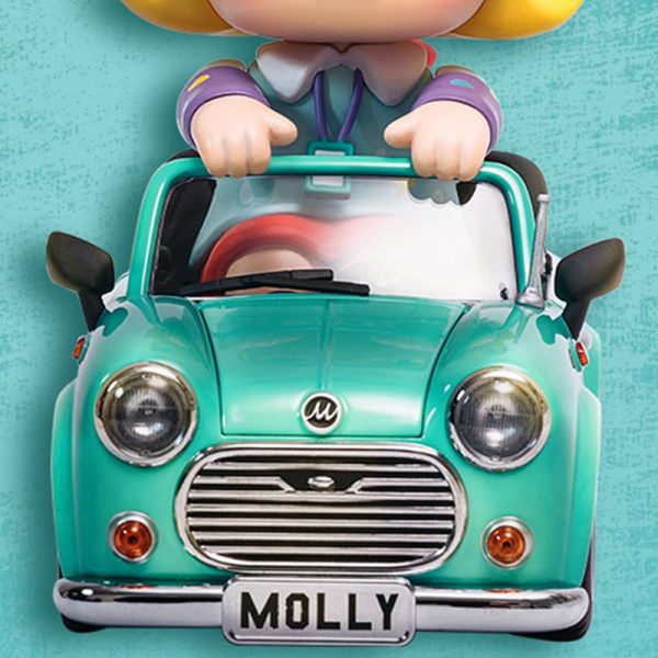 POP MART MOLLY Mint Car Car 200% Figurine - Image 5