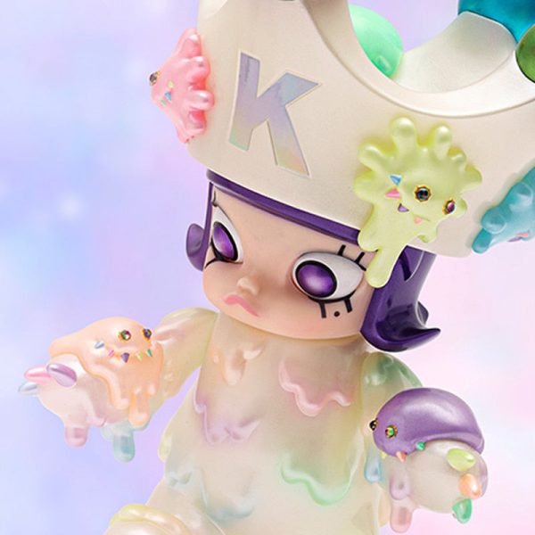 POP MART Molly x Instinctoy Inc EROSION MOLLY COSTUME 400% Collectible Figure - Image 5